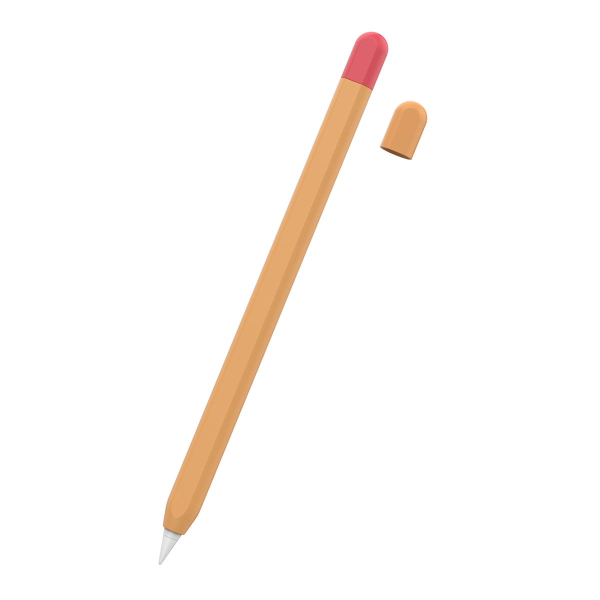 AHASTYLE PT65-2 for Apple Pencil (2nd Generation) Touch Pen Protective Sleeve Contrast Color Stylus Pen Silicone Case AHASTYLE PT65-2 for Apple Pencil (2nd Generation) Touch Pen Protective Sleeve Contrast Color Stylus Pen Silicone Case